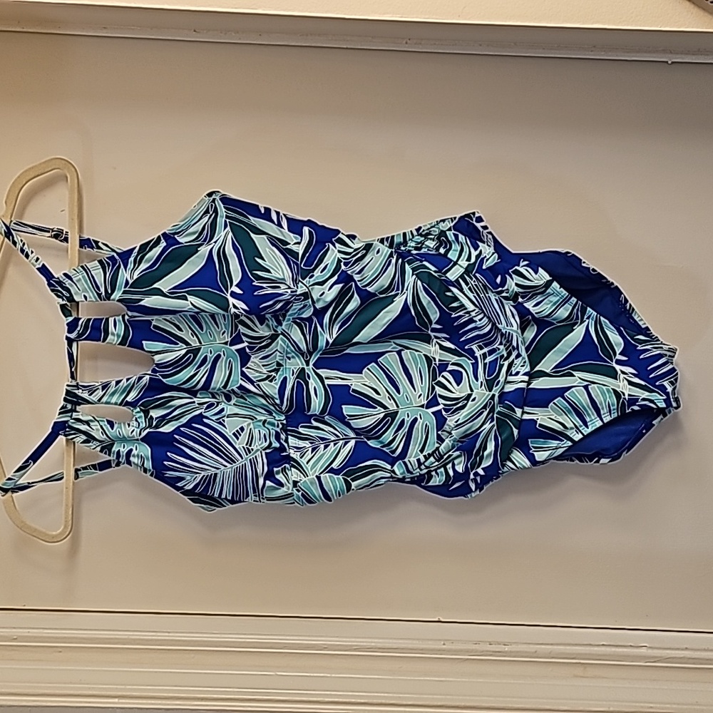 One piece tummy control swimsuit